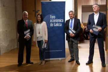 Presentación del Foro Económico de Galicia de informe de 2025