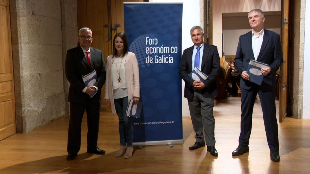 Presentación del Foro Económico de Galicia de informe de 2025