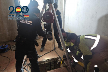 Una red introducía hachís en Ceuta desde Marruecos a través de túneles.