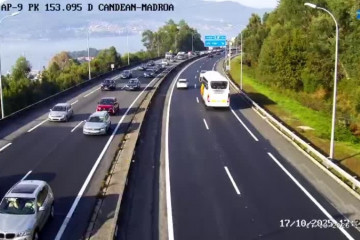 Archivo - Tráfico en la AP-9. Foto de archivo.