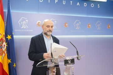 El diputado del BNG en el Congreso, Néstor Rego