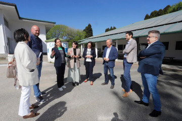 Lorenzana este miércoles en Tomiño.