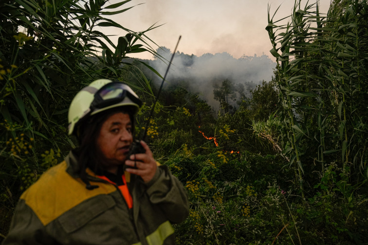 Controlado el incendio de Arbo declarado el miércoles por la noche