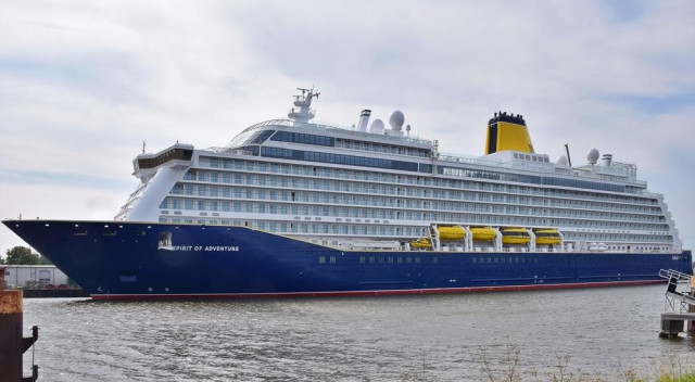 El crucero 'Spirit of Adventure', en imagen de archivo.