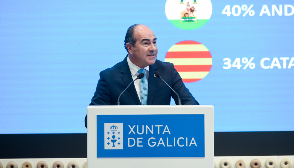 Archivo - El presidente del Clúster de Turismo de Galicia, Cesáreo Pardal