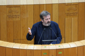 El viceportavoz segundo del BNG en el Parlamento, Luis Bará.