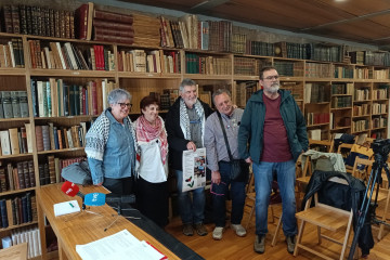 Presentación del libro 'Diario a bordo del Sirius', del activista andaluz Manuel García