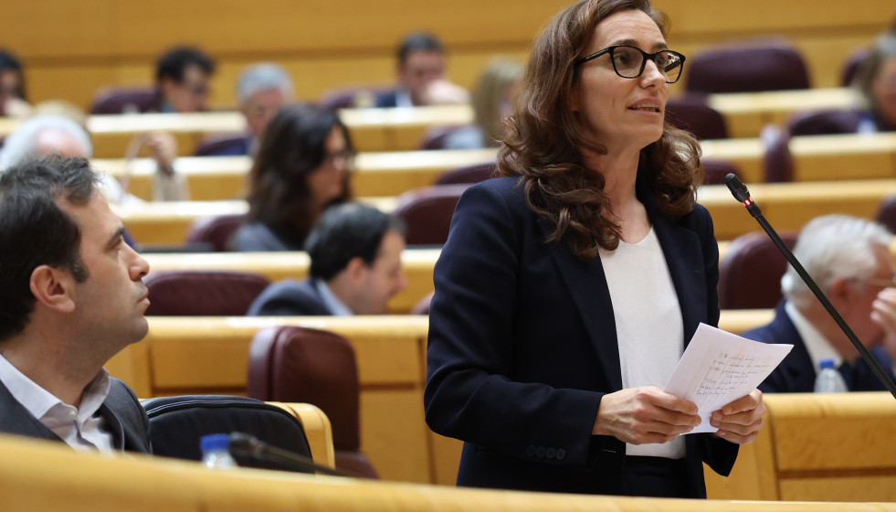 La ministra de Sanidad, Mónica García.