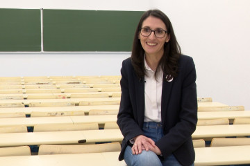 Archivo - La catedrática de Estadística e Investigación Operativa y candidata a la rectoría de la Universidade de Santiago de Compostela (USC), Rosa Crujeiras.