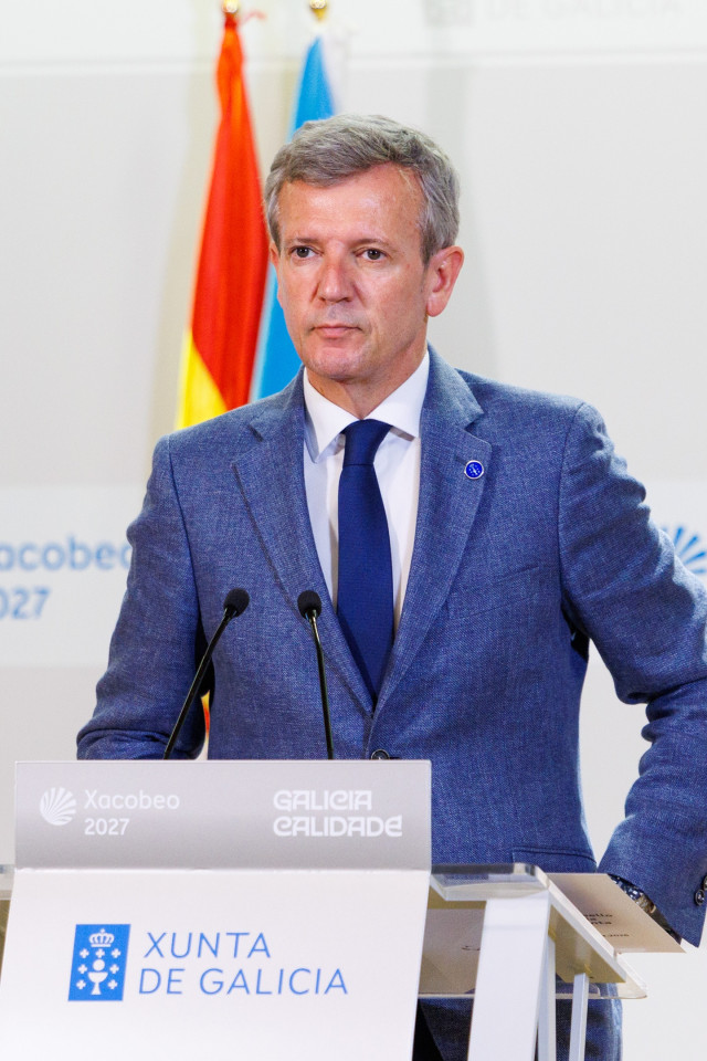 Rueda, tras el Consello de la Xunta.