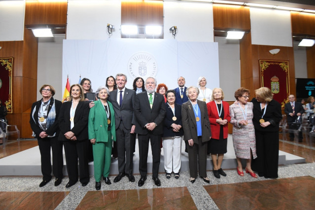 Acto de entrega de las Medallas del Parlamento de Galicia 2026