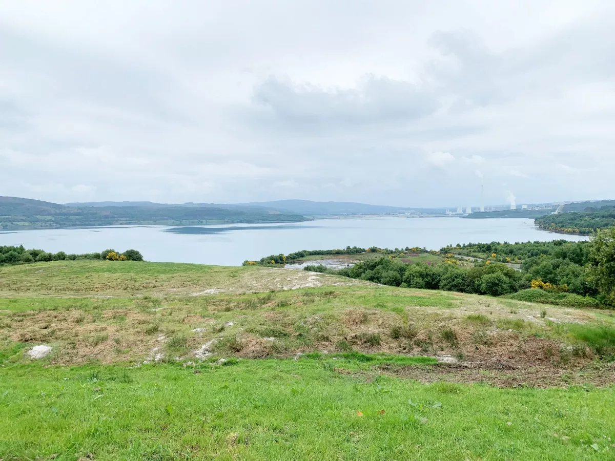 Zona de As Pontes donde Magtel busca construir su central de bombe