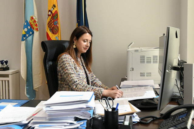 La conselleira de Medio Rural, María José Gómez