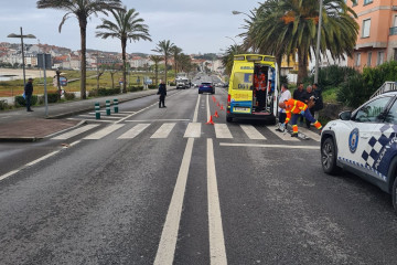 Atropello en la avenida de Galicia, en Sanxenxo (Pontevedra).