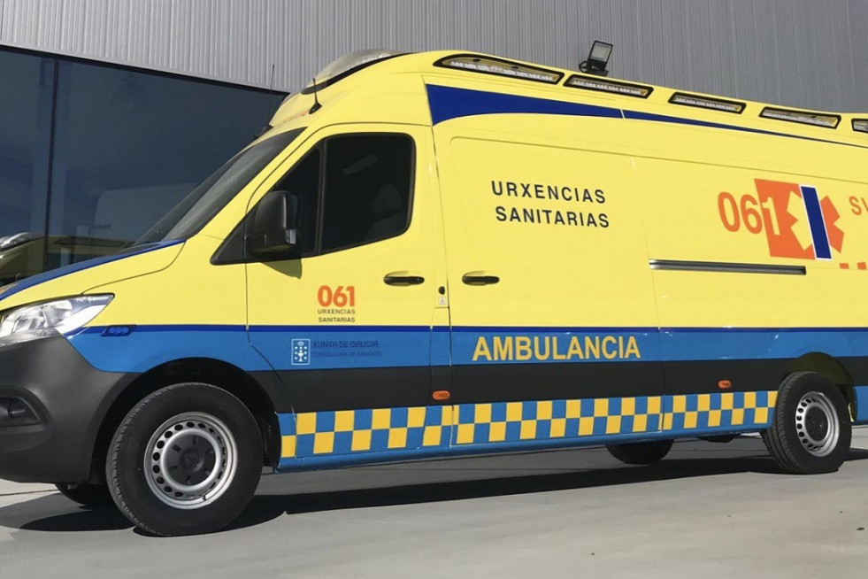 Archivo - Ambulancia del 061 Galicia.