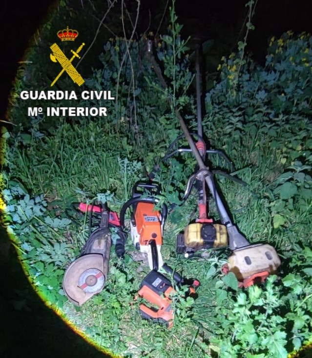 Detenido un vecino de Vigo por robar maquinaria agrícola valorada en 2.000 euros en As Neves (Pontevedra)