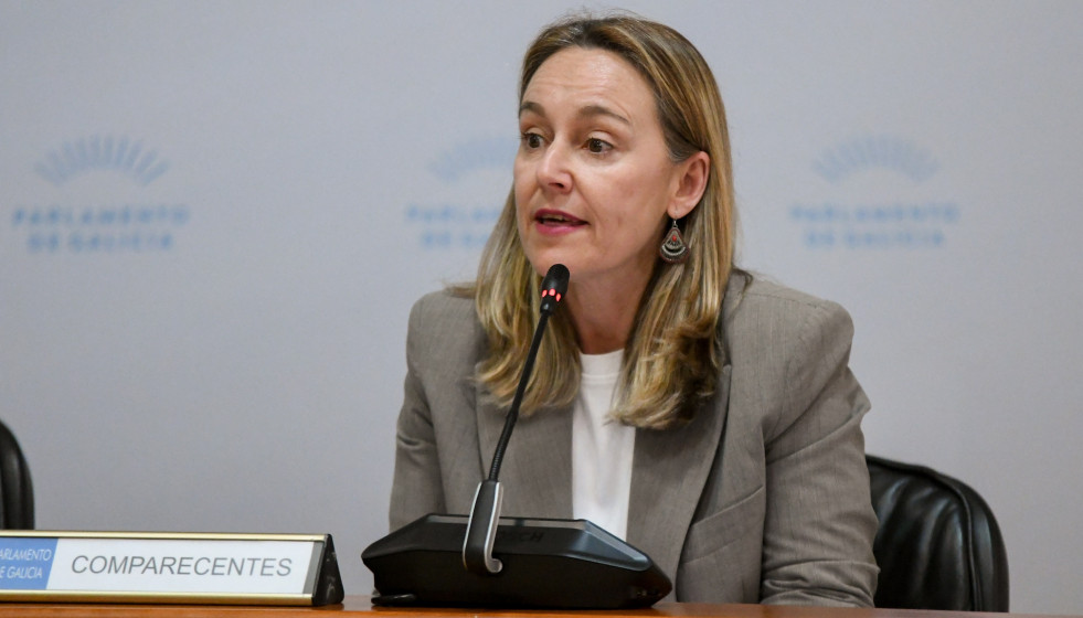 La directora xeral de Enerxías Renovables, Paula Uría