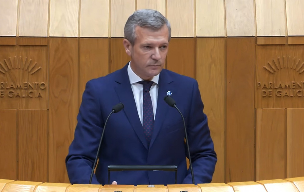 Alfonso Rueda en el debate de estado de autonomu00eda 2026