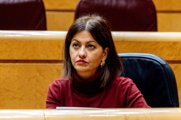 Archivo - La ministra de Juventud e Infancia, Sira Rego, durante una sesión plenaria en el Senado, a 2 de diciembre de 2025, en Madrid (España).