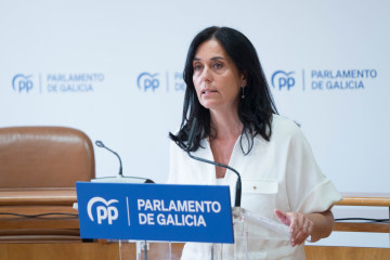 Archivo - Paula Prado interviene en el Parlamento. Foto de archivo.