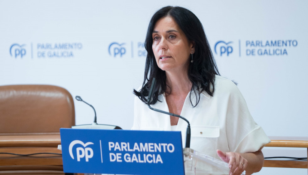 Archivo - Paula Prado interviene en el Parlamento. Foto de archivo.