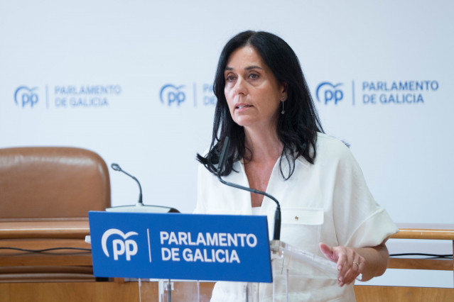 Archivo - Paula Prado interviene en el Parlamento. Foto de archivo.