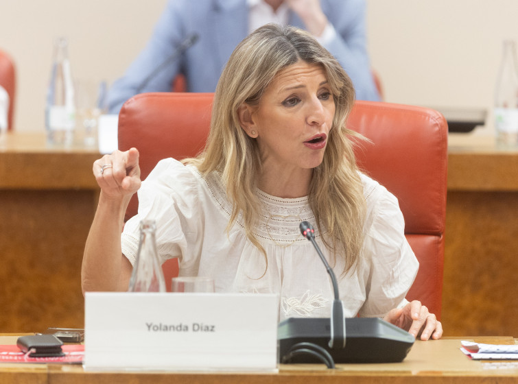 Yolanda Díaz advierte a la Xunta que el plan para limitar las bajas por depresión es ilegal