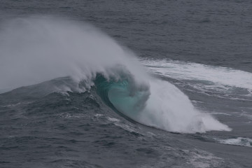 Archivo - Estado del mar en Valdoviño debido al temporal por el que se ha activado la alerta naranja, a 3 de diciembre de 2025, en A Coruña, Galicia (España).