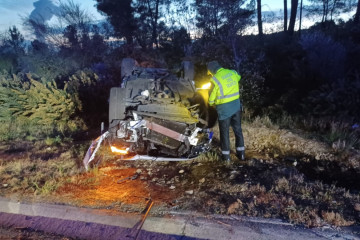 Siniestro en San Cibrao das Viñas
