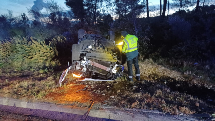 Fallece un hombre en una salida de vía en San Cibrao das Viñas