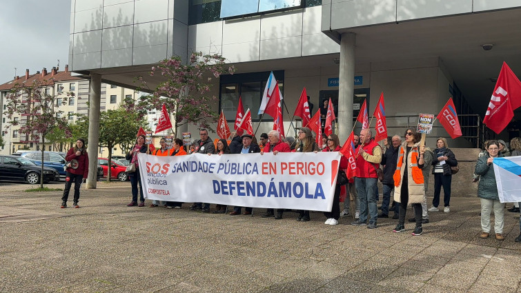 Vídeo | SOS Sanidade Pública lleva la defensa de la atención primaria a más de veinte puntos de Galicia
