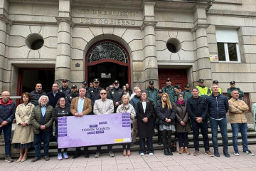 Minuto de silencio en Ourense