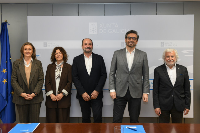 Reunión entre la Xunta y Gobiernos provinciales de A Coruña, Pontevedra y Ourense, sobre política aeroportuaria