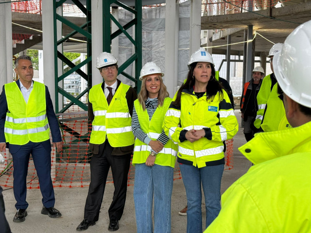 La Xunta supervisa las obras del Centro de Excelencia en Ciberseguridade de Galicia