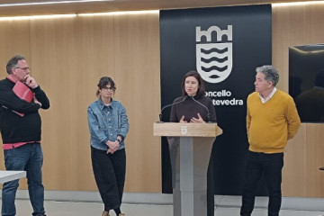 Anuncio del ganador del Premio Liberdade de Prensa.