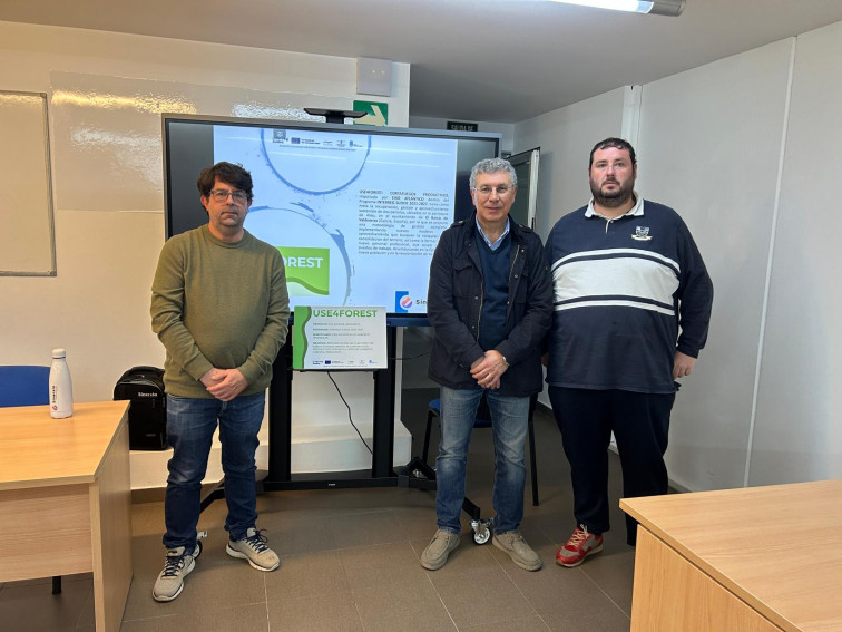 Los montes de O Barco se convierten en aulas gracias al Eixo y los 