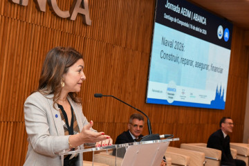 La conselleira do Mar, Marta Villaverde