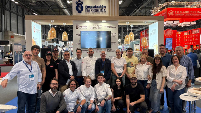 La Diputación de A Coruña participa en Gourmets