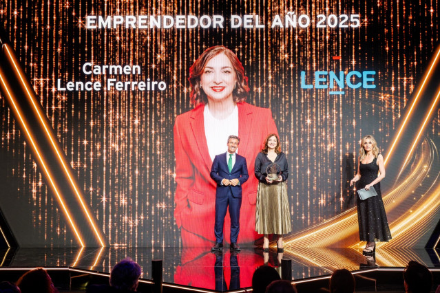 La presidenta del Grupo Lence, Carmen Lence.
