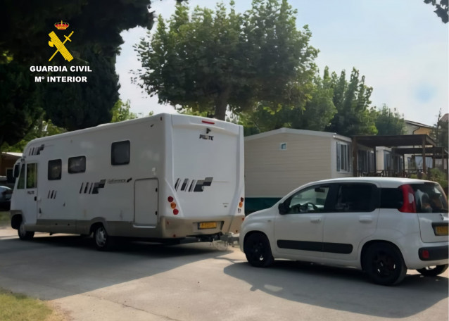 Vehículos incautados.