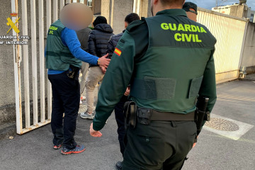Detenidos en Triacastela (Lugo) por robo de cobre.