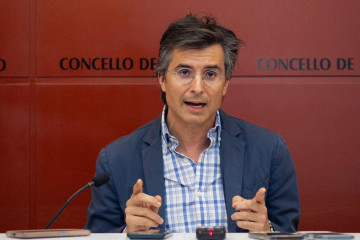 El líder del PP de Santiago, Borja Verea