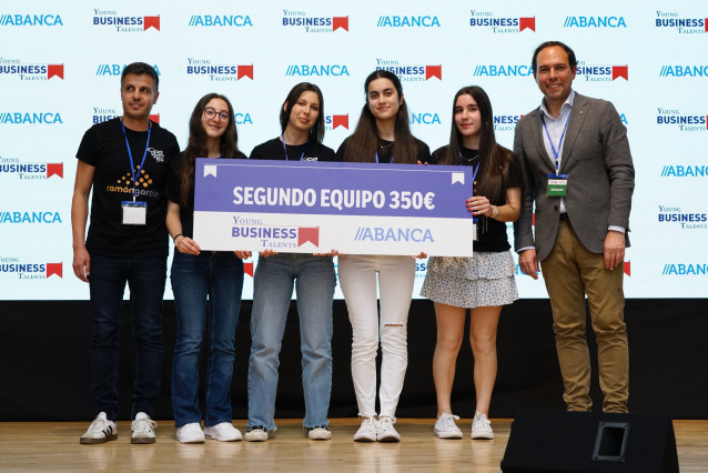 Alumnado del IES de Ordes logra el segundo puesto en la Young Business Talents.