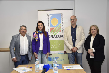 La conselleira do Medio Rural, María José Gómez, visita Craega.
