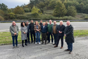 Archivo - Senadores y diputados del PP de Lugo.