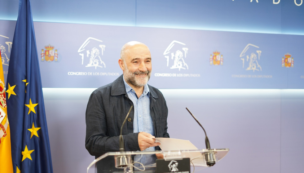 Archivo - El diputado del BNG en el Congreso, Néstor Rego.