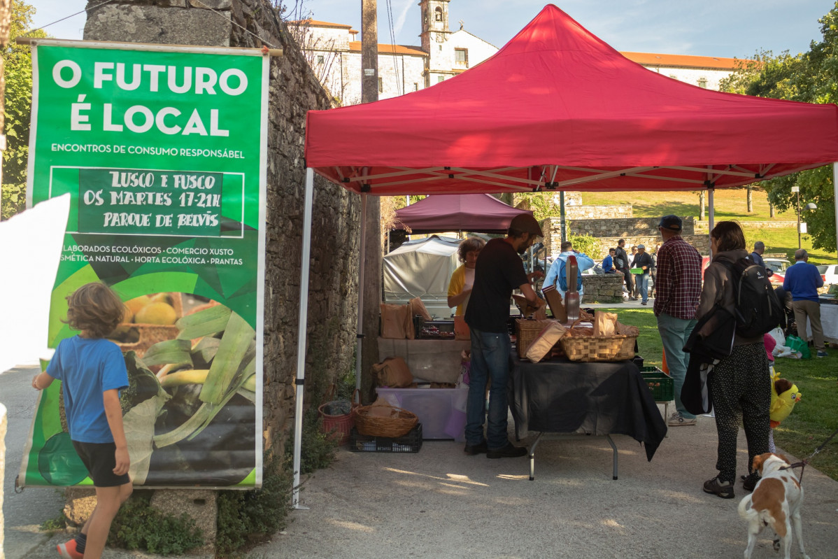Mercado de Lusco e Fusco en Santiago