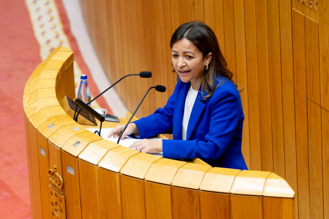 La conselleira do Mar, Marta Villaverde
