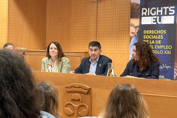 El delegado del Gobierno en Galicia, Pedro Blanco, participa en la inauguración del Seminario Internacional 'Emprego sostible desde a perspectiva do pilar europeo de dereitos sociais', en el Campus U