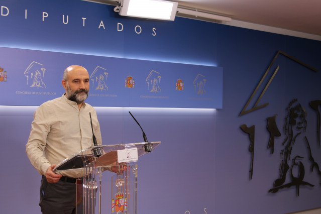 El diputado del BNG en el Congreso Néstor Rego